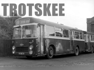 Larger Negative Hartlepool Leyland Leopard L1 34 EEF34D at Hartlepool in 1975