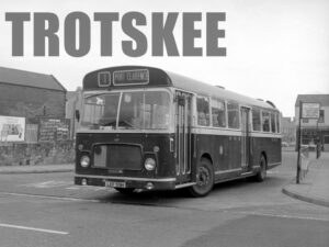 Larger Negative Hartlepool Bristol 59 LEF59H at Hartlepool in 1975