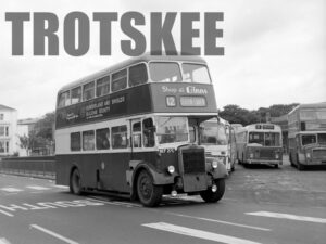 Larger Negative Hartlepool Leyland Titan 27 BEF27C at Hartlepool in 1975