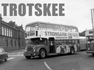 Larger Negative United Bristol 486 FHN186C at Hartlepool in 1975