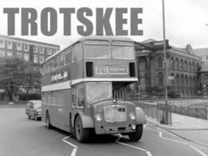 Larger Negative United Bristol 410 914THN at Hartlepool in 1975