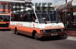 35mm Negative Cardiff Optare MR15 191 L191DDW in c1995
