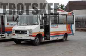35mm Negative Red & White Renault S56 22 G21CSG in c1995