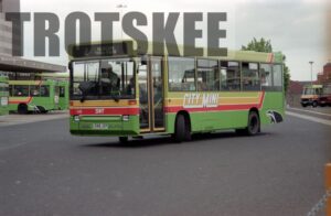 35mm Negative South Wales Dennis Dart 548 L548JEP in c1995