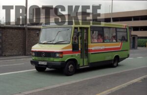 35mm Negative South Wales Mercedes-Benz 322 F322AWN in c1995
