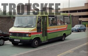 35mm Negative South Wales Mercedes-Benz 310 F310AWN in c1995