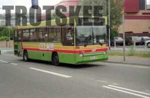 35mm Negative South Wales Dennis Dart 532 L532JEP in c1995