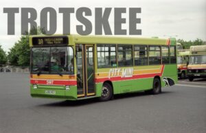 35mm Negative South Wales Dennis Dart 512 L512HCY in c1995