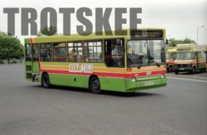 35mm Negative South Wales Dennis Dart 530 L530JEP at  in 1995