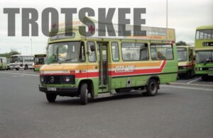 35mm Negative South Wales Mercedes-Benz 233 D233LCY at  in 1995