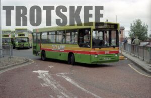 35mm Negative South Wales Dennis Dart 507 L507HCY at  in 1995