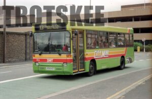 35mm Negative South Wales Dennis Dart 504 L504HCY at  in 1995