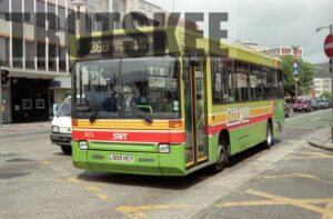 35mm Negative South Wales Dennis Dart 505 L505HCY at  in 1995