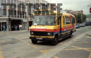 35mm Negative South Wales Mercedes-Benz 7545 D545FAE at  in 1995
