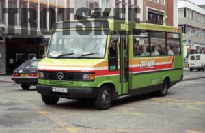 35mm Negative South Wales Mercedes-Benz 323 F323DCY at  in 1995