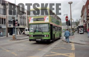 35mm Negative South Wales Leyland Olympian 903 C903FCY at  in 1995
