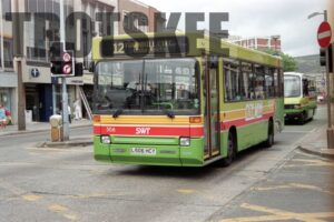 35mm Negative South Wales Dennis Dart 506 L506HCY at  in 1995
