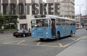 35mm Negative Islwyn Leyland Tiger 43 C43GKG at  in 1995