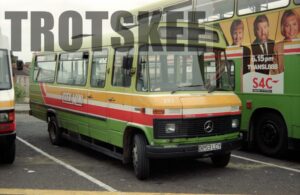 35mm Negative South Wales Mercedes-Benz 253 D253LCY at  in 1995