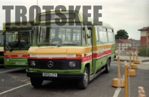 35mm Negative South Wales Mercedes-Benz 251 D251LCY at  in 1995