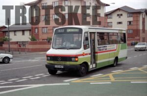 35mm Negative South Wales Mercedes-Benz 369 G369MEP at  in 1995