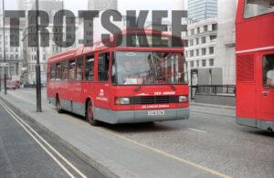 35mm Negative London General Leyland National GLS501 GUW501W at  in 1995