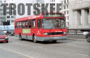 35mm Negative London General Leyland National GLS463 GUW463W at  in 1995