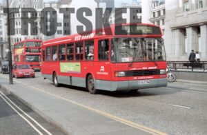 35mm Negative London General Leyland National GLS478 GUW478W at  in 1995