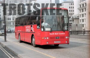 35mm Negative North Kent DAF DV53 L553EHD at  in 1995