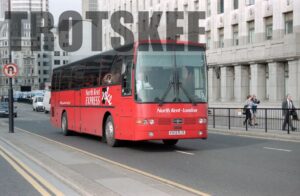 35mm Negative North Kent DAF DV113 K513RJX at  in 1995