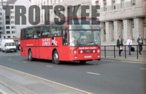 35mm Negative North Kent DAF DV63 G963KJX at  in 1995