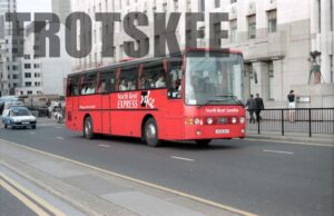 35mm Negative North Kent DAF DV33 J433NCP at  in 1995