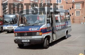 35mm Negative Thames Transit Mercedes-Benz 305 E305BWL at  in 1995