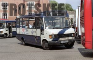 35mm Negative Thames Transit Mercedes-Benz 327 F764FDV at  in 1995